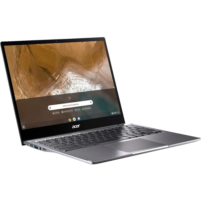 Acer 宏碁Chromebook Spin 713 2合1笔记本电脑，13.5“（约34.29厘米）2K VertiView 3：2 Touch-英特尔i5-10210U-8GB内存-128GB SSD –钢灰色